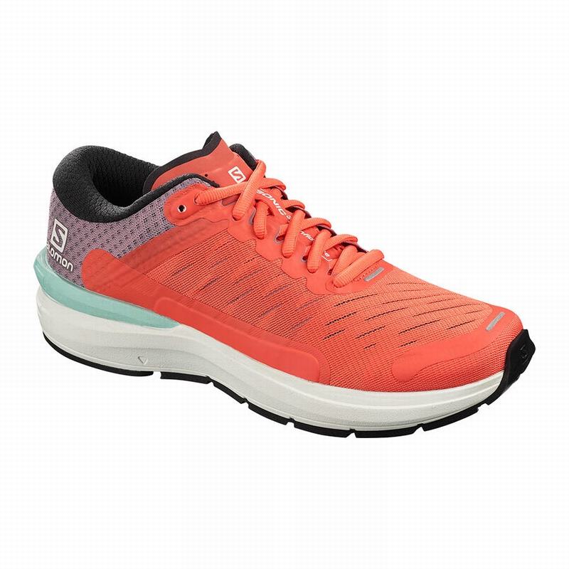 Zapatillas De Running Salomon Mujer Marrones / Blancas - Salomon Argentina SONIC 3 CONFIDENCE W ,967